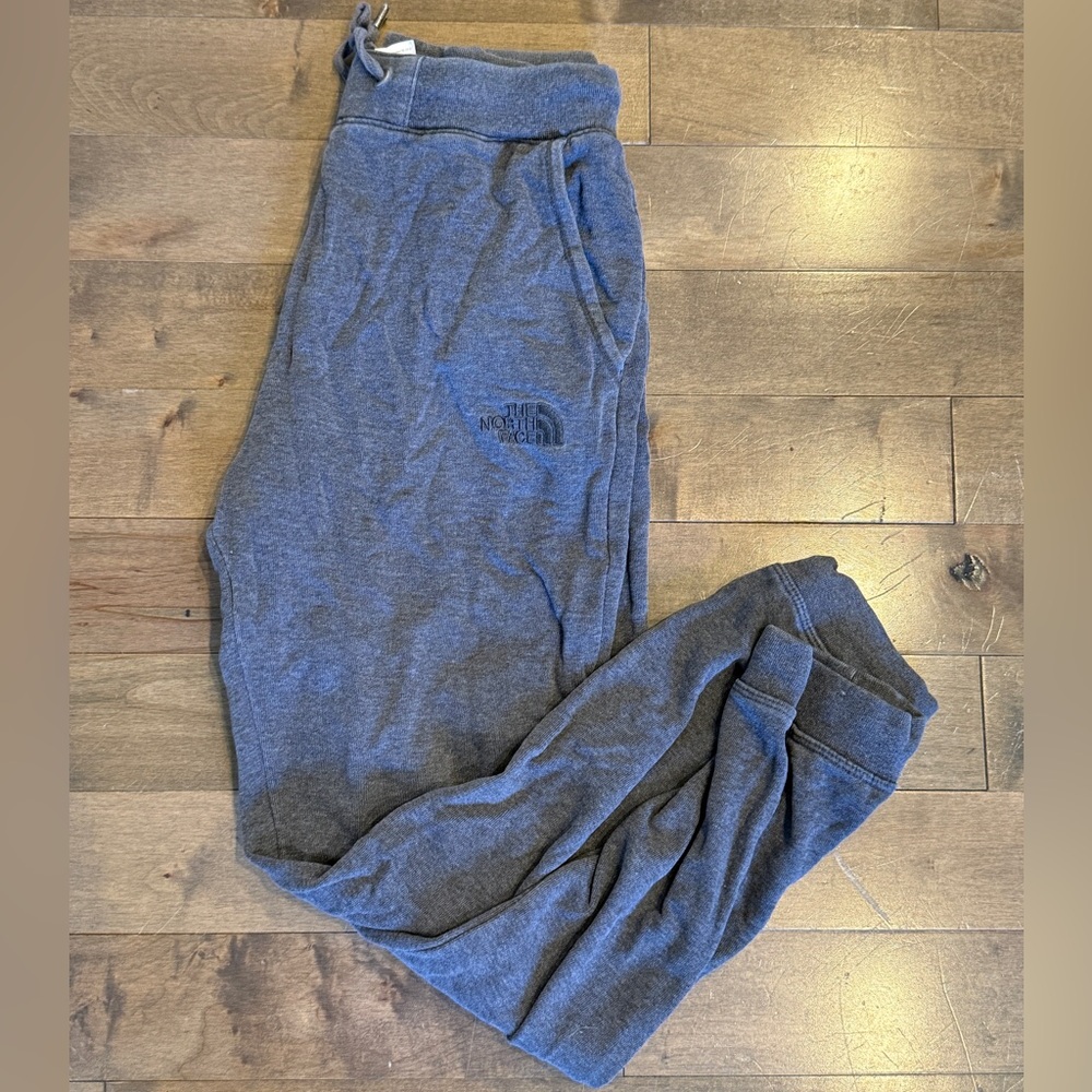 The North Face Gray Fleece Joggers